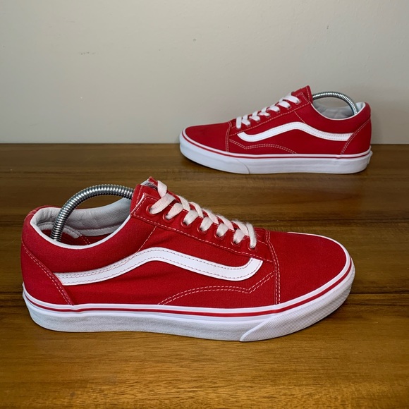 Vans Other - Vans Classic Old Skool Red Mens 9.5 Womens 11